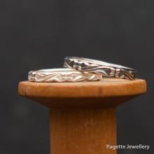 B1 Silver Stacking Ring