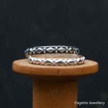 C5 Silver Stacking Ring