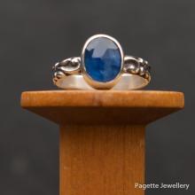 Deep Blue Kyanite Ring R268