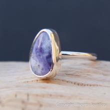 Purple Opalite Ring R109